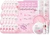 Skin Care for Teenage Girls, 38PCS Skin Care Sets & Kits, Sakura Skincare Set, Pamper Sets for Women Gifts, Serum, Hand Cream, Eye Mask, Sleep Mask, Lip Mask, Cleanser, Cream, Lotion, Toner, Mud Mask