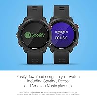 Vista 8 de Garmin Forerunner 245 Music, GPS Running Smartwatch with Music and Advanced Dynamics, Black (Renewed)