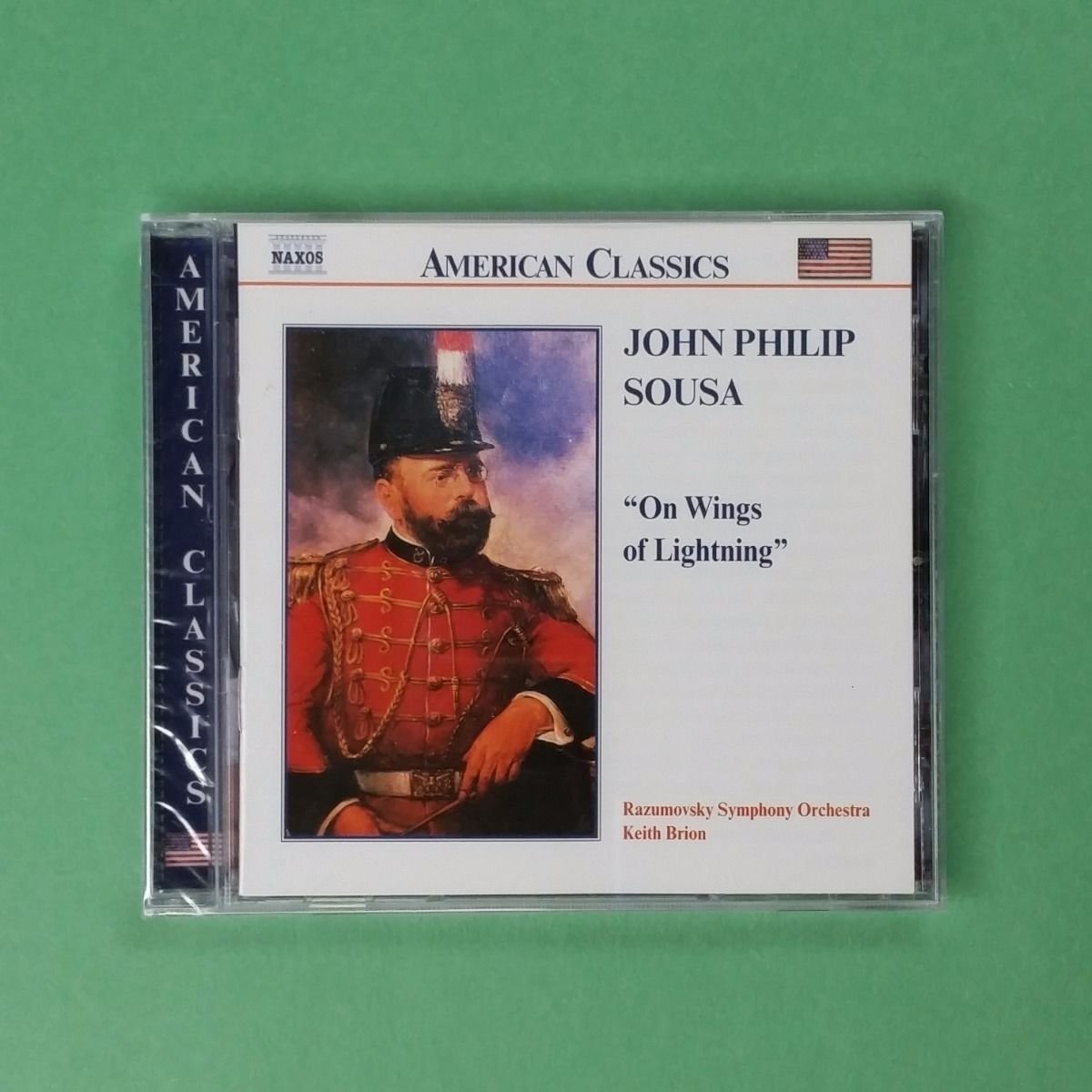 On Wings of Lightning [Audio CD] Keith Brion; Razumovsky Symphony Orchestra; J.P. Sousa and John Philip Sousa