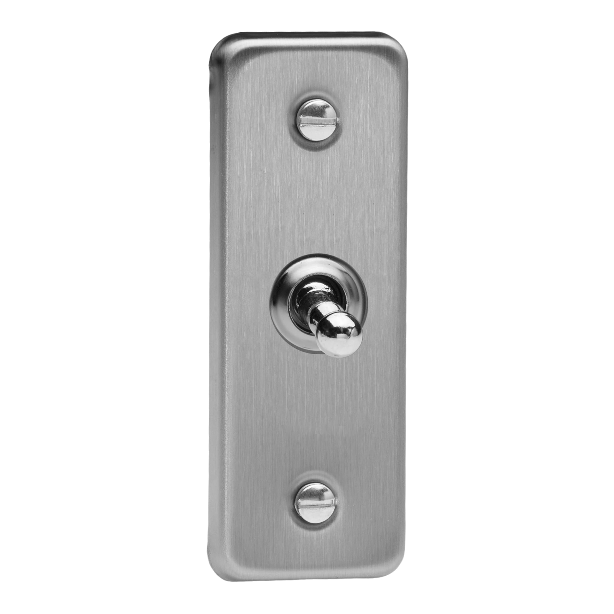 Varilight 1 Gang 10 Amp 1 Or 2 Way Toggle Architrave Switch Stainless Steel 5021575968903