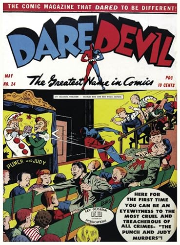 Daredevil (Golden Age) No24 Vintage Superhero Comic May 1944