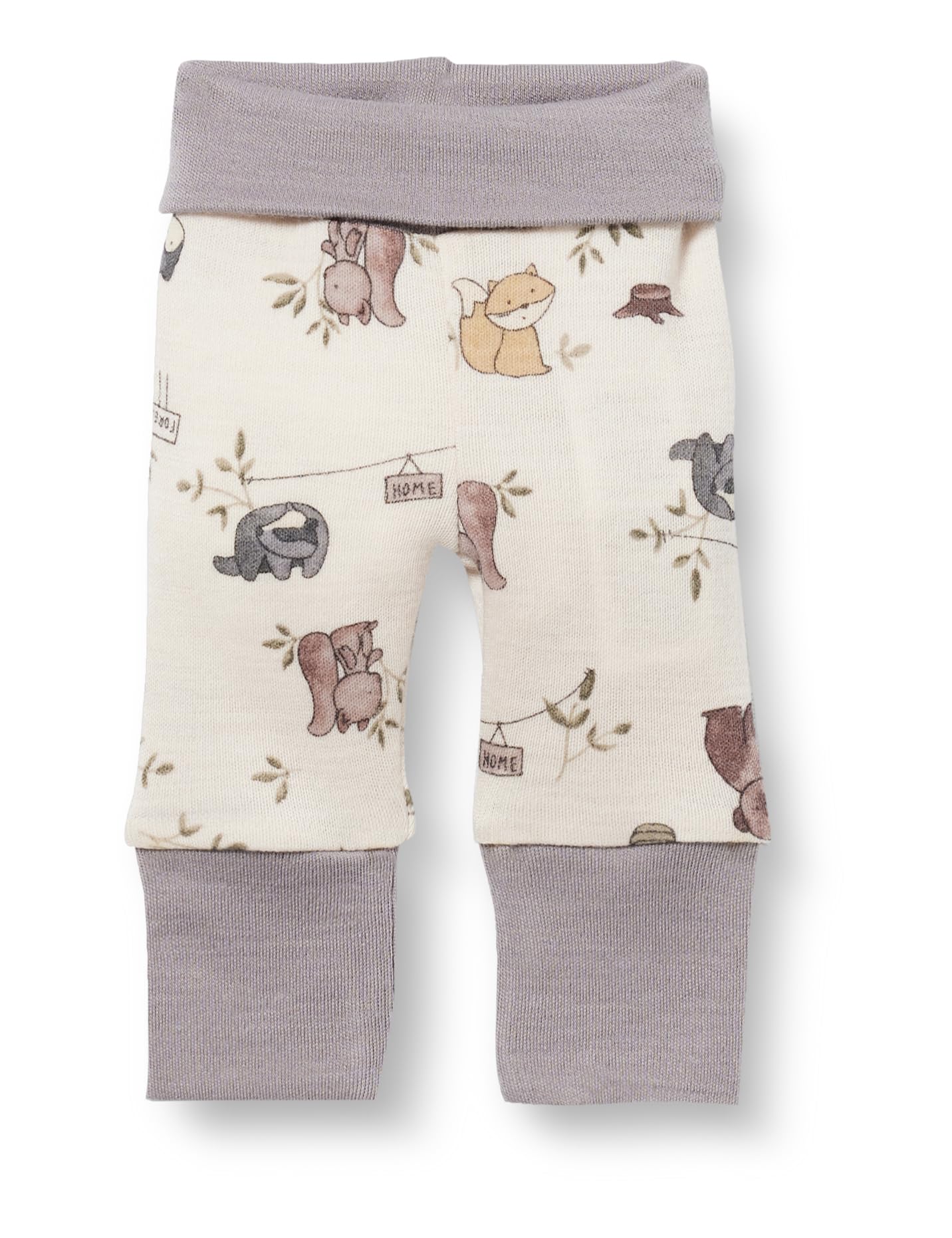 Name IT Baby - Jungen Nbmwillu Wool Pant Pre XXIII Schlafanzughose