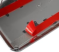 Vista 6 de ACROPIX Tapas de medio espejo para exterior de automóvil, para Ford F150 F-150, camioneta, paquete de 2 cromadas