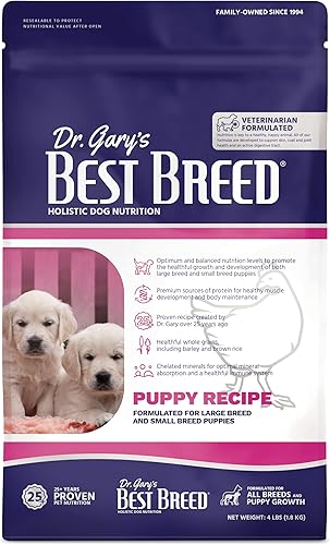Miniatura 1 de Best Breed Dr. Gary's Puppy Recipe fabricada en Estados Unidos Alimento seco natural para perros - 13 libras