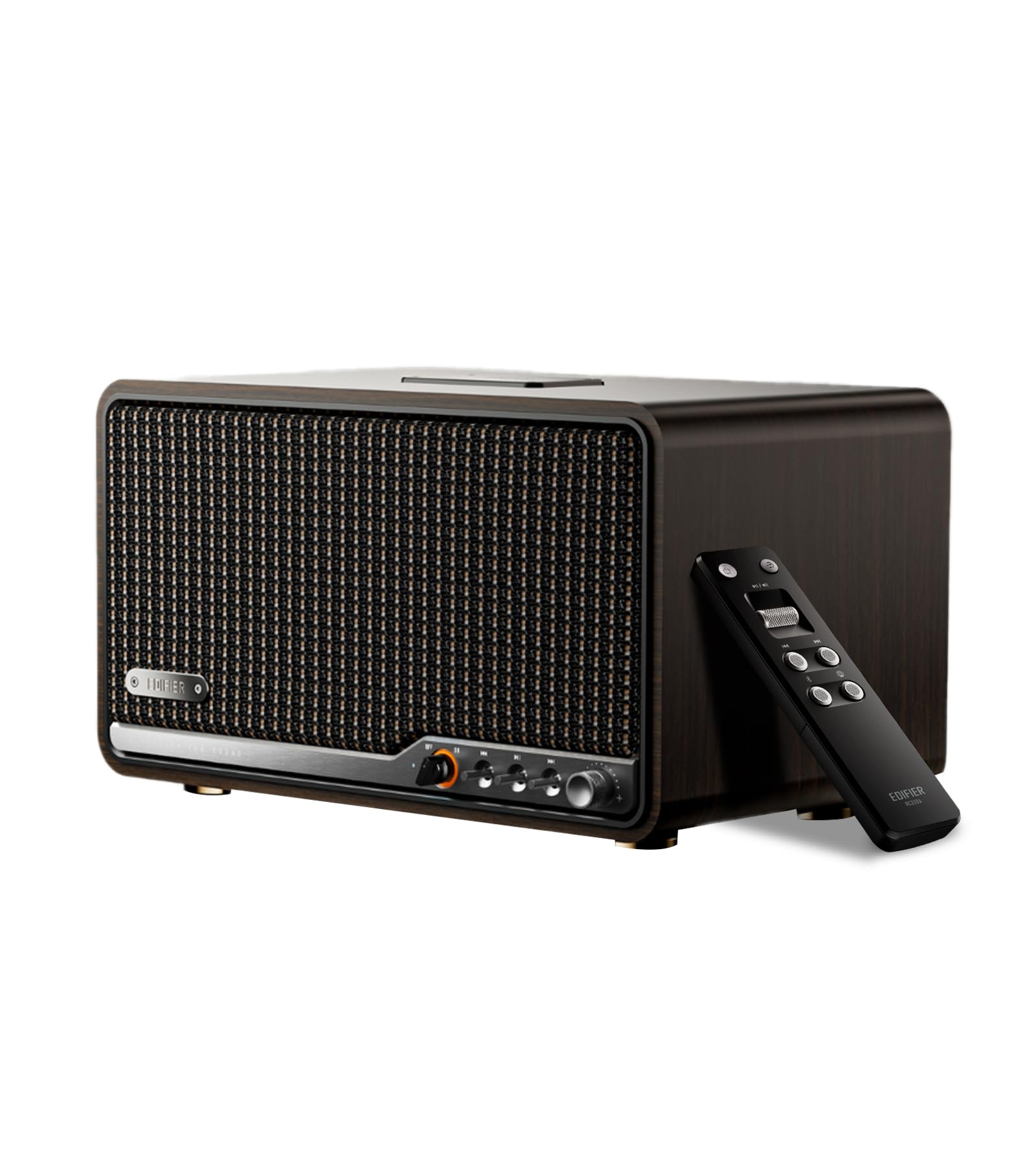 Edifier S300 Hi-Fi Tabletop Speaker, Hi-Res Audio LDAC for Wireless Multi-Room & Stereo Pairing, 80W Power Works with AirPlay 2 Bluetooth 5.4 USB-C