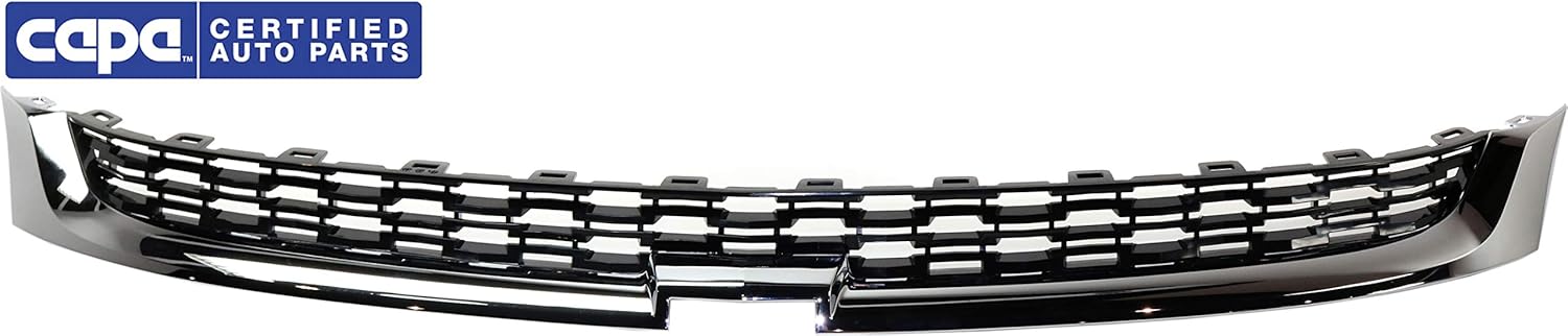 Garage-Pro Grille Assembly Compatible with Chevrolet Malibu 2014-2016 /Malibu Limited 2016 Upper Black with Chrome Molding Eco/LS/LT/LTZ Models - CAPA