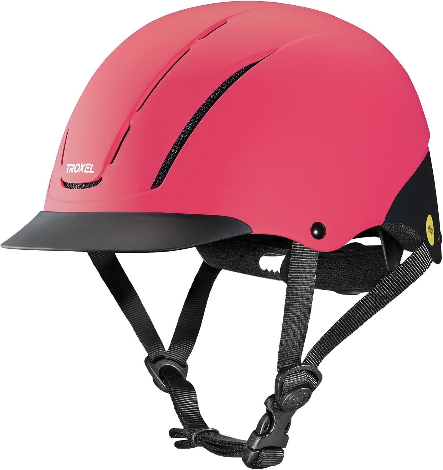 Troxel Spirit with MIPS Technology Full Coverage Horse Riding Helmet, Horseback Riding Gear for Equestrians, Large (7-3/8-7-3/4), Pink Duratec
