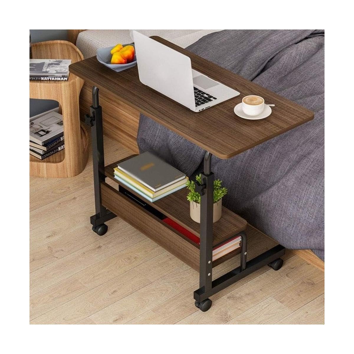 Table de chevet légère réglable pour soulager le dos en travaillant sur le canapé