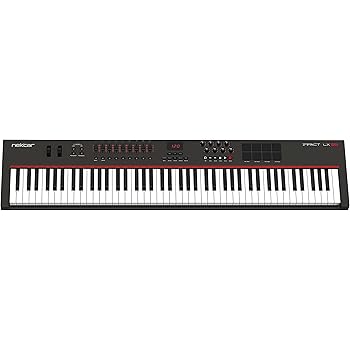 Nektar Impact Lx88 88 Key Midi Controller Keyboard With Velocity Sensitive Semi Weighted Keybed Amazon In Musical Instruments