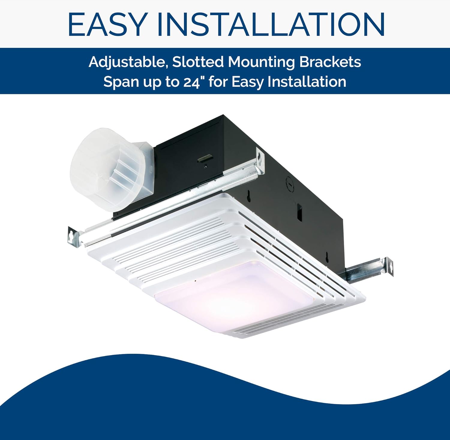 Greatest Product Broan-NuTone 655 Bath Fan and Light with Heater, 70 CFM 4.0 Sones, White