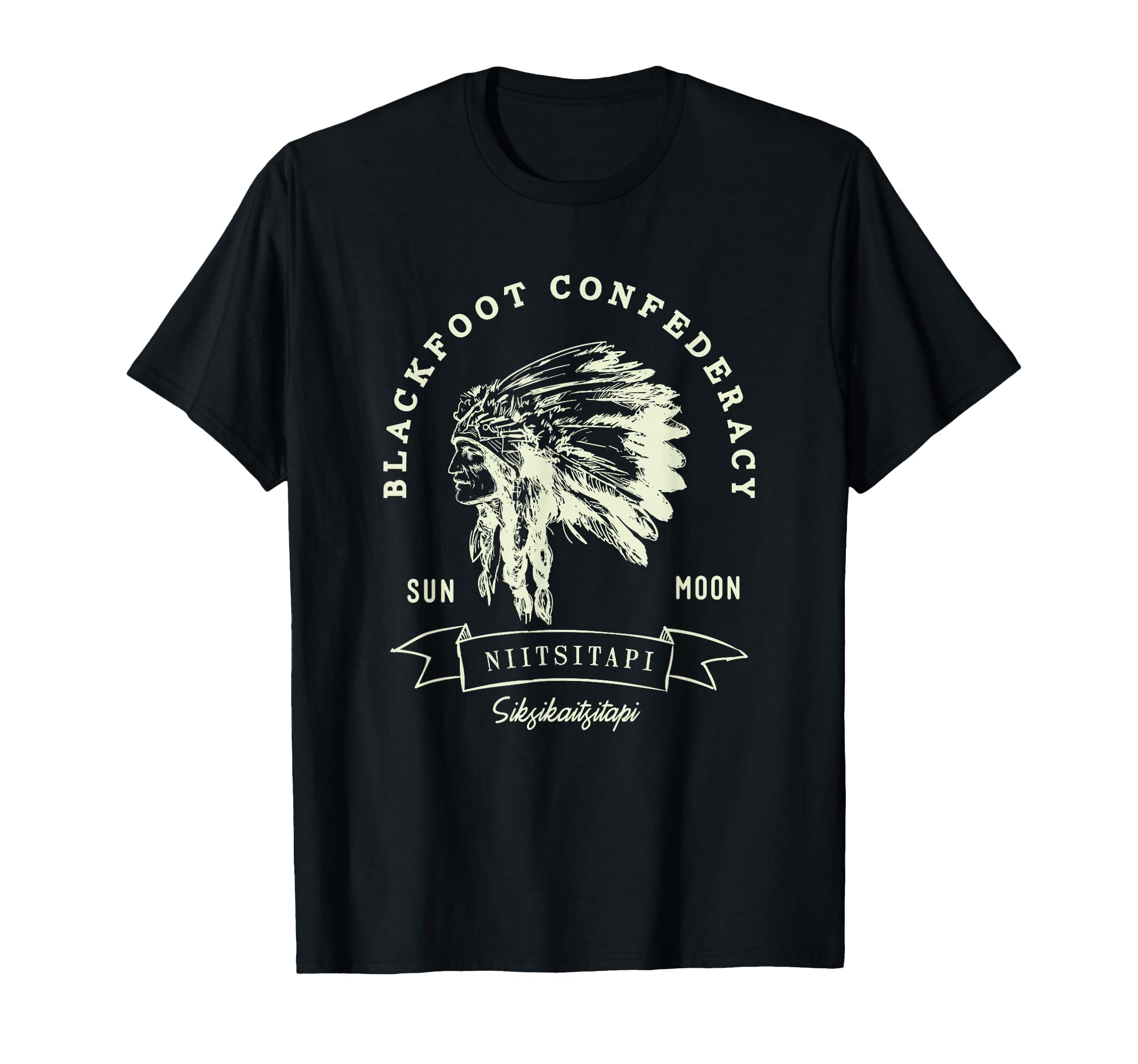 Blackfoot Confederacy American Indian Pride Chief Respect T-Shirt