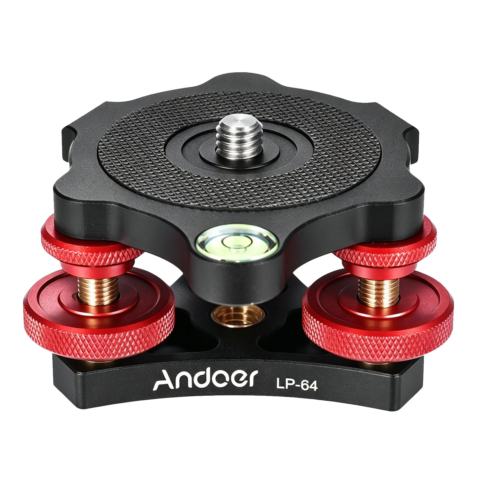 Andoer treppiede Livello di Precisione Base di Livellamento per Treppiede Monopiede Reflex