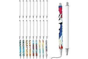 30 Pack Sublimation Pens Blank with Shrink Wrap: Blank Canvas for Your Creative Expression