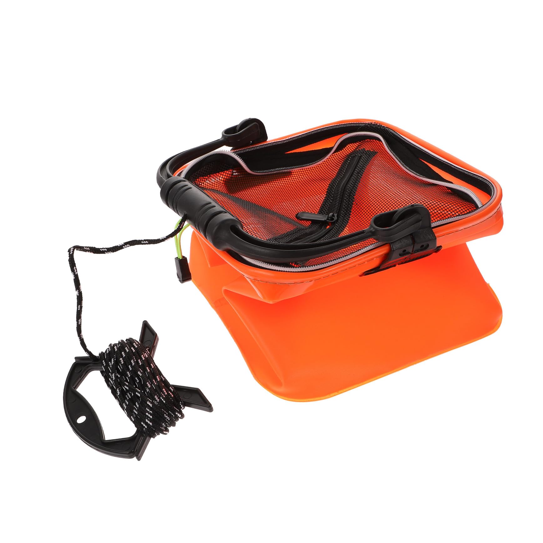 Healvian Seau Pliable Eva Renforcé avec Poignée Seau de Robuste et Compact pour Eau Propre Camping et Activités Extérieures