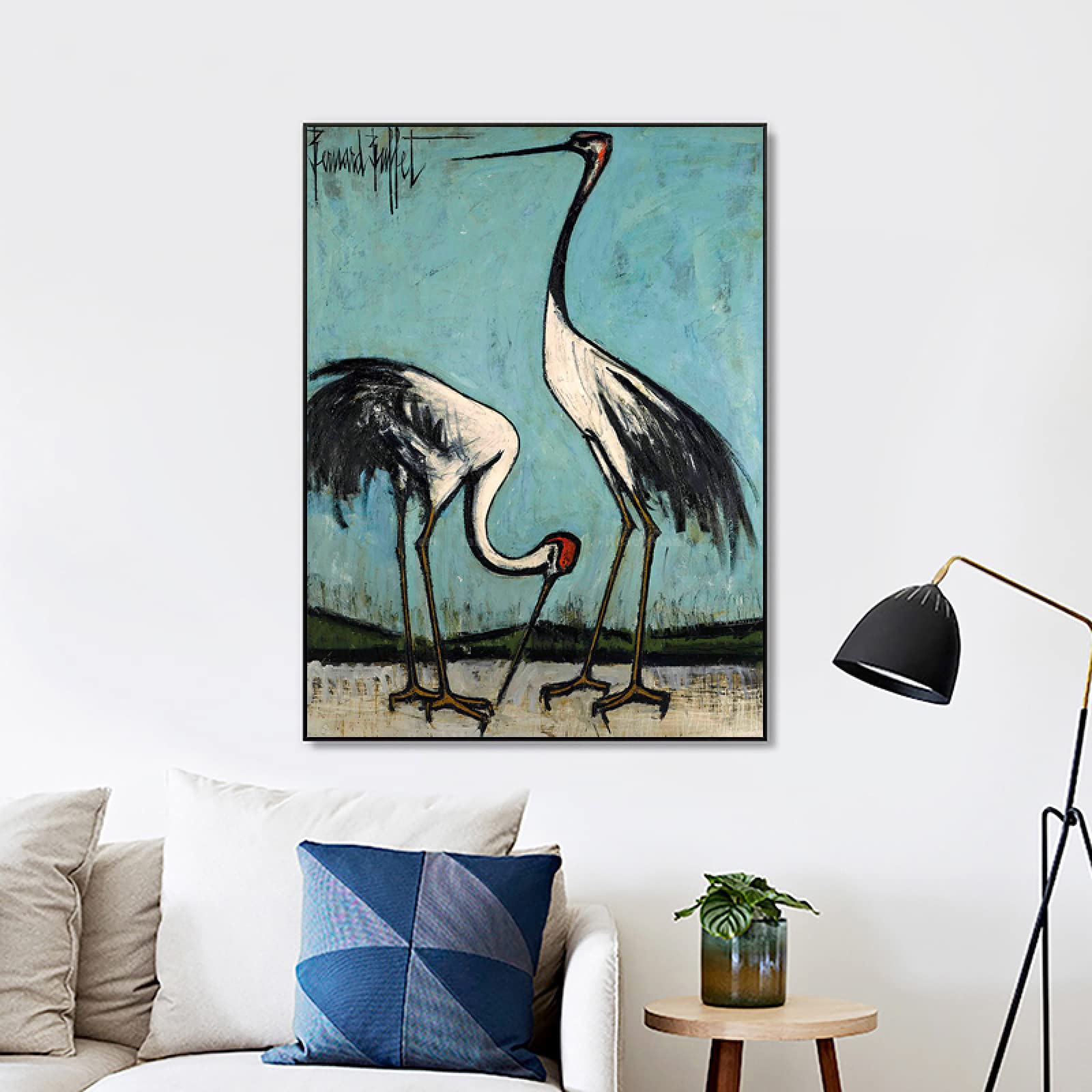 ベルナール ビュッフェ 『二羽の鳥』 【公式通販】