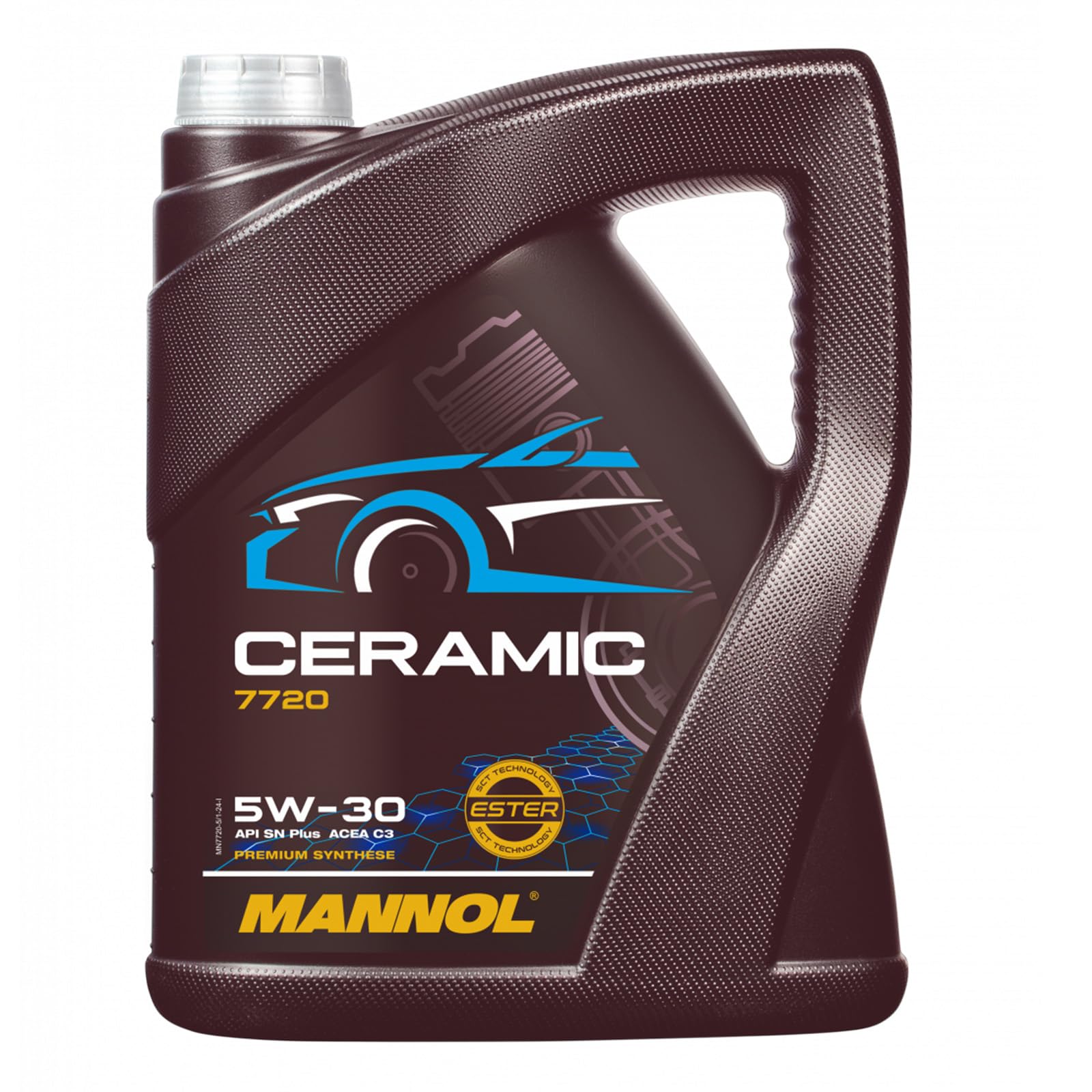 4x 5L MANNOL Ceramic 5W-30 Motoröl