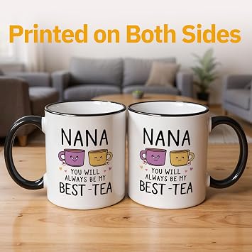 Nana Gifts, Birthday Gifts for Nana Mug, Best-Tea