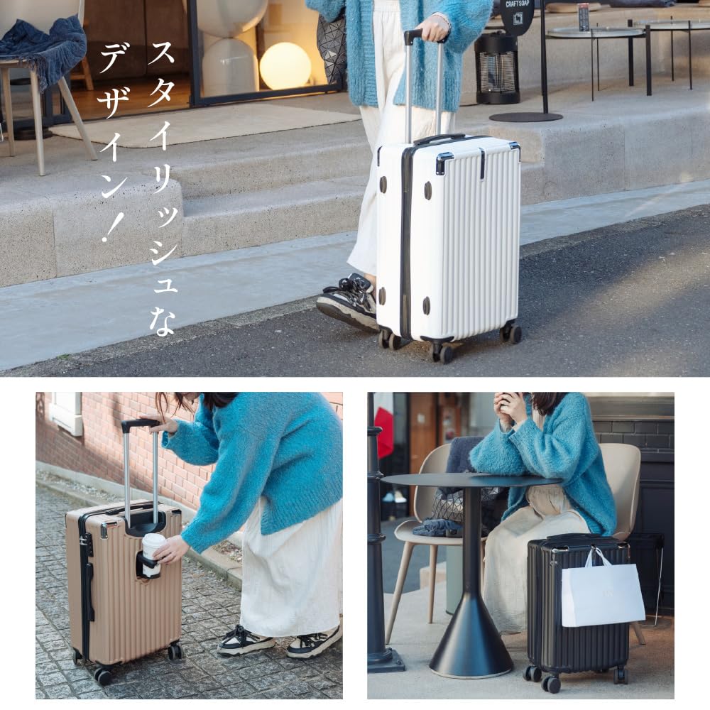 Amazon.co.jp: [hidemasa] スーツケース キャリーケース L