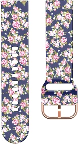 Miniatura 4 de Compatible con MILOUZ IDW19/ENOMIR IDW19/Hoowel IDW19/Faweio IDW19/Amzhero IDW19 Bandas para mujer, correa de reloj impresa sin decoloración,