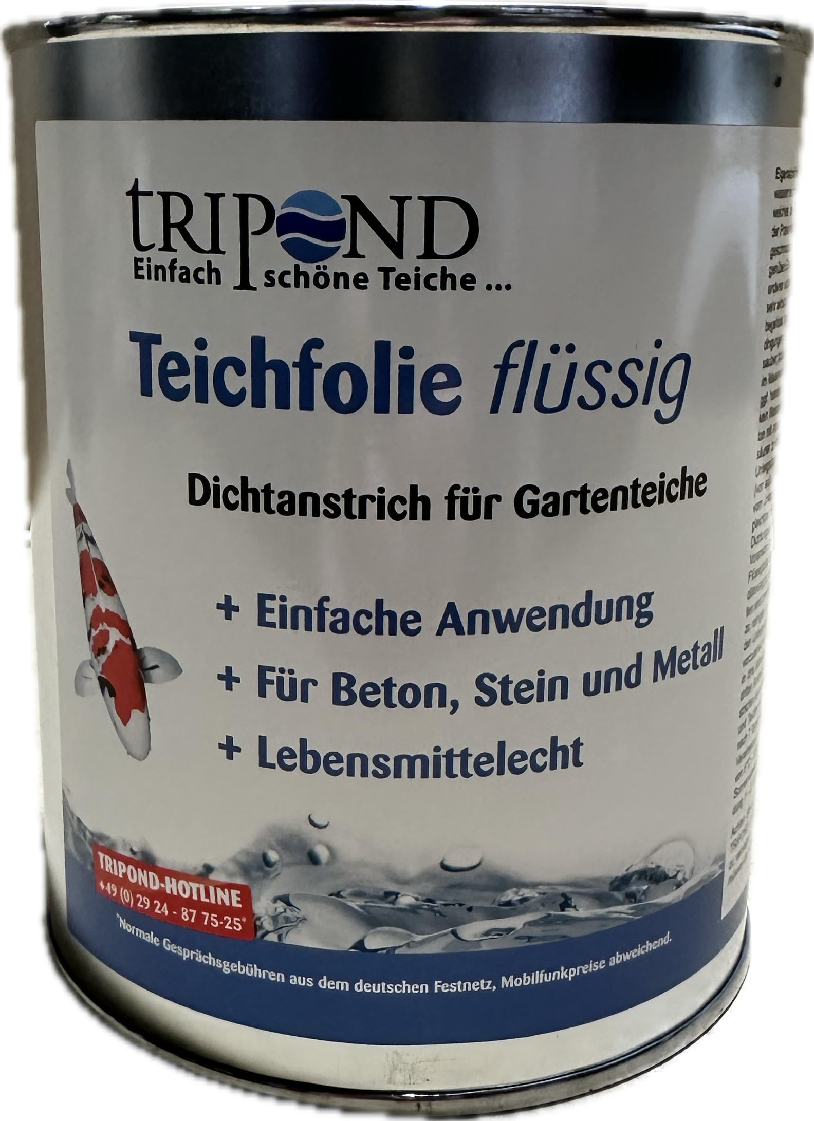 FLÜSSIGE TEICHFOLIE SCHWARZ 1 LITER