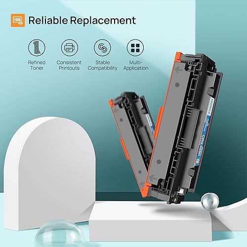 Miniatura 2 de KEENKLE 055H 055 Toner MF743cdw Toner 055 Cartucho de tóner MF741cdw Reemplazo de tóner para Canon 055 055H Toner compatible con imageCLASS MF743Cdw