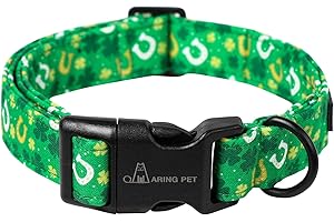 ARING PET St Patrick's Day Dog Collar: Festive Charm for Your Canine Companion