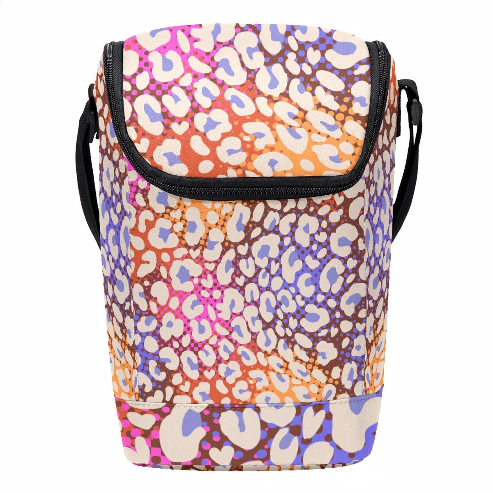 Bolsa de almuerzo colorida que soluciona el transporte de comida en espacios cortos
