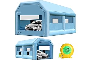LVAOSTT Inflatable Spray Booth: Perfect for DIY Car Painting Projects