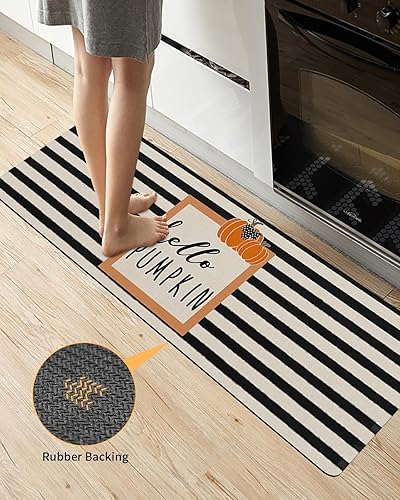 Miniatura 4 de Hellow - Tapete de baño para bañera, antideslizante, de secado rápido y absorbente, de tierra de diatomeas, fregadero, dormitorio, cocina, lavable,