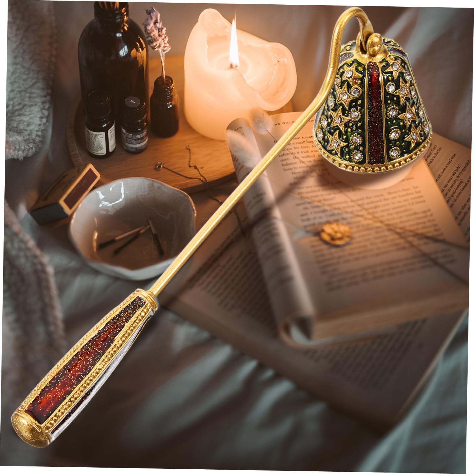 HOOTNEE Candle Accessory Set Stylish Flame Snuffer Unique Design for Home Decor