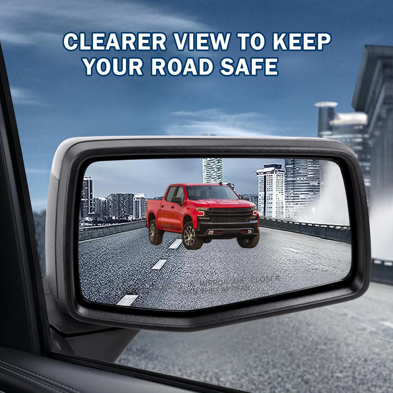 KARPAL Right Side Door Mirror Assembly For 2019-2023 Chevy Silverado 1500 – Blind Spot & Heated
