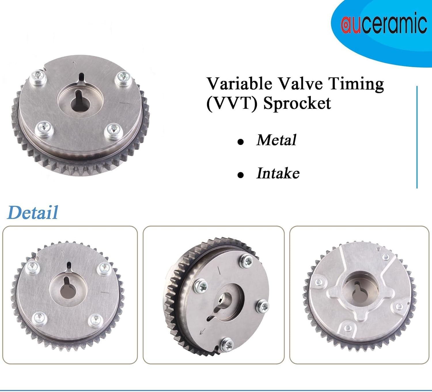 143105A2A01 Variable Valve Timing Sprocket Intake VVT Camshaft Timing Gear Fit for 2013-2017 Honda Accord 2015-2019 CR-V 2016-2020 Acura ILX 2015-2020 TLX 2.4L 14310-5A2-A01