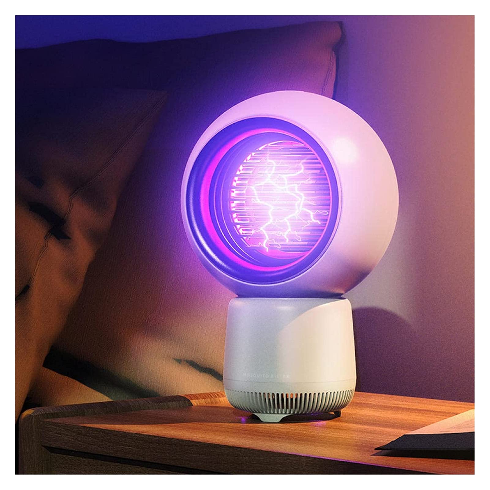 Lampada elettrica antizanzare ricaricabile Camera da letto di casa Cattura zanzare all'aperto Repellente per zanzare Tipo di scossa elettrica Sicurezza Trappola per zanzare per grandi aree Repellente