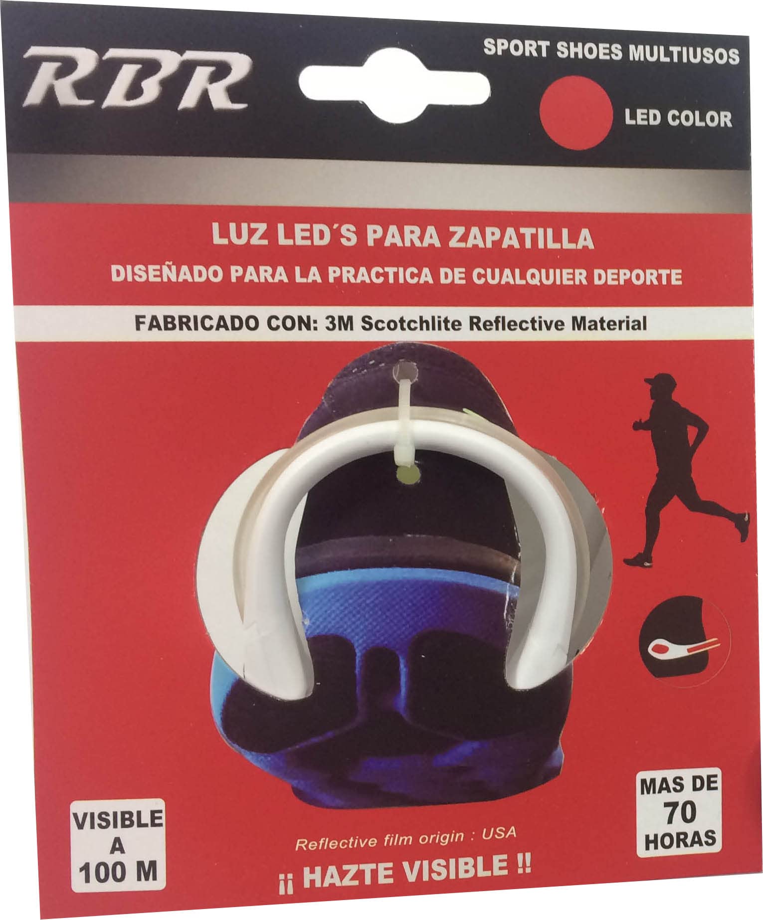 Clip per scarpe con luce LED