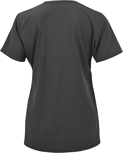 Miniatura 4 de Camiseta médica de enfermería médica con cuello en V de 4 bolsillos para mujer GT Performance