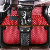 Vista 18 de Tapetes de automóvil para el 99 % de los sedán, SUV deportivos, protección para todo tipo de clima, tapetes de cuero impermeables