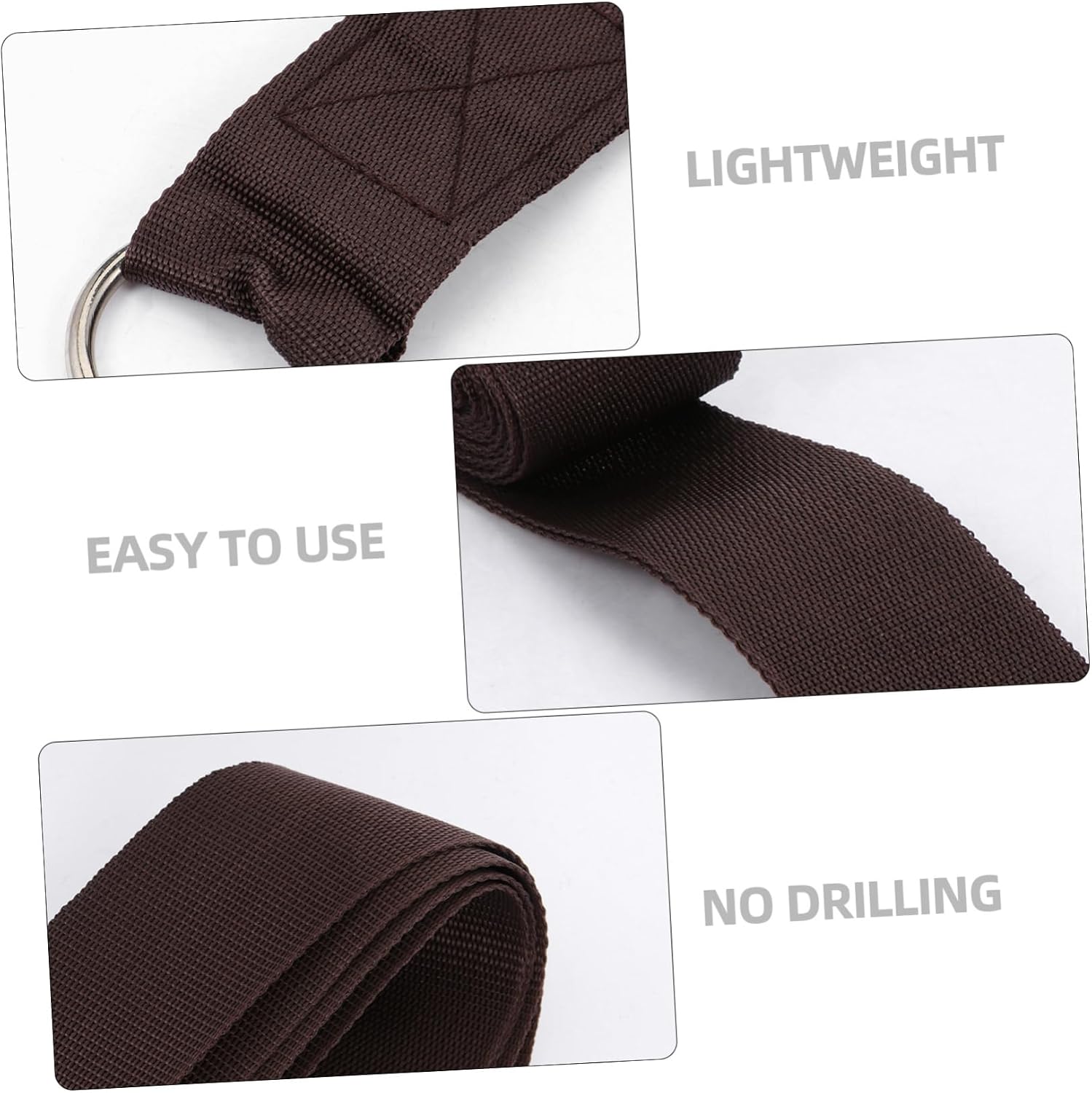 VICASKY 4pcs Hammock Straps Tree Straps Heavy Duty Swing Easy Install Swing Hangers for Outdoor