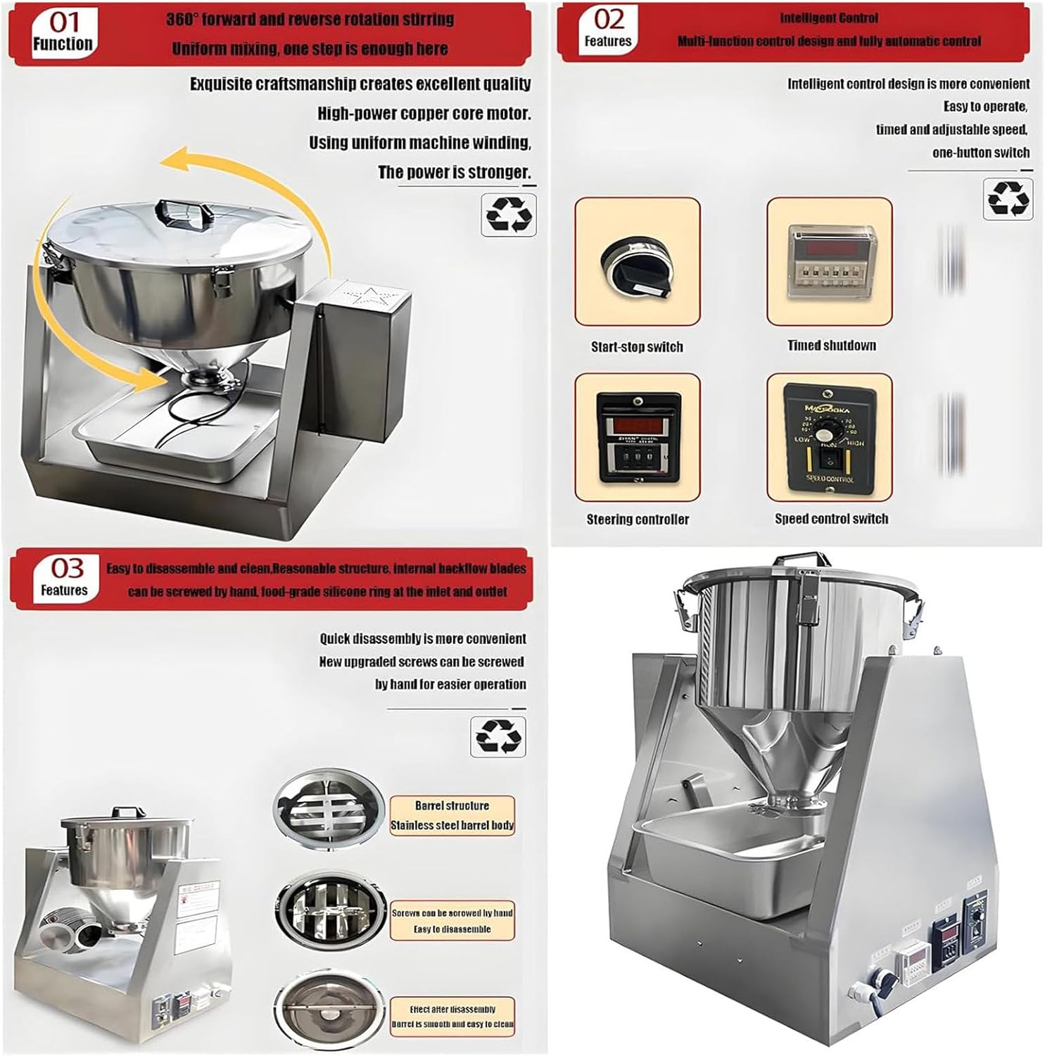 業務用ミキサー ステンレス製 小型 業務用ミキサー ステンレス製 小型