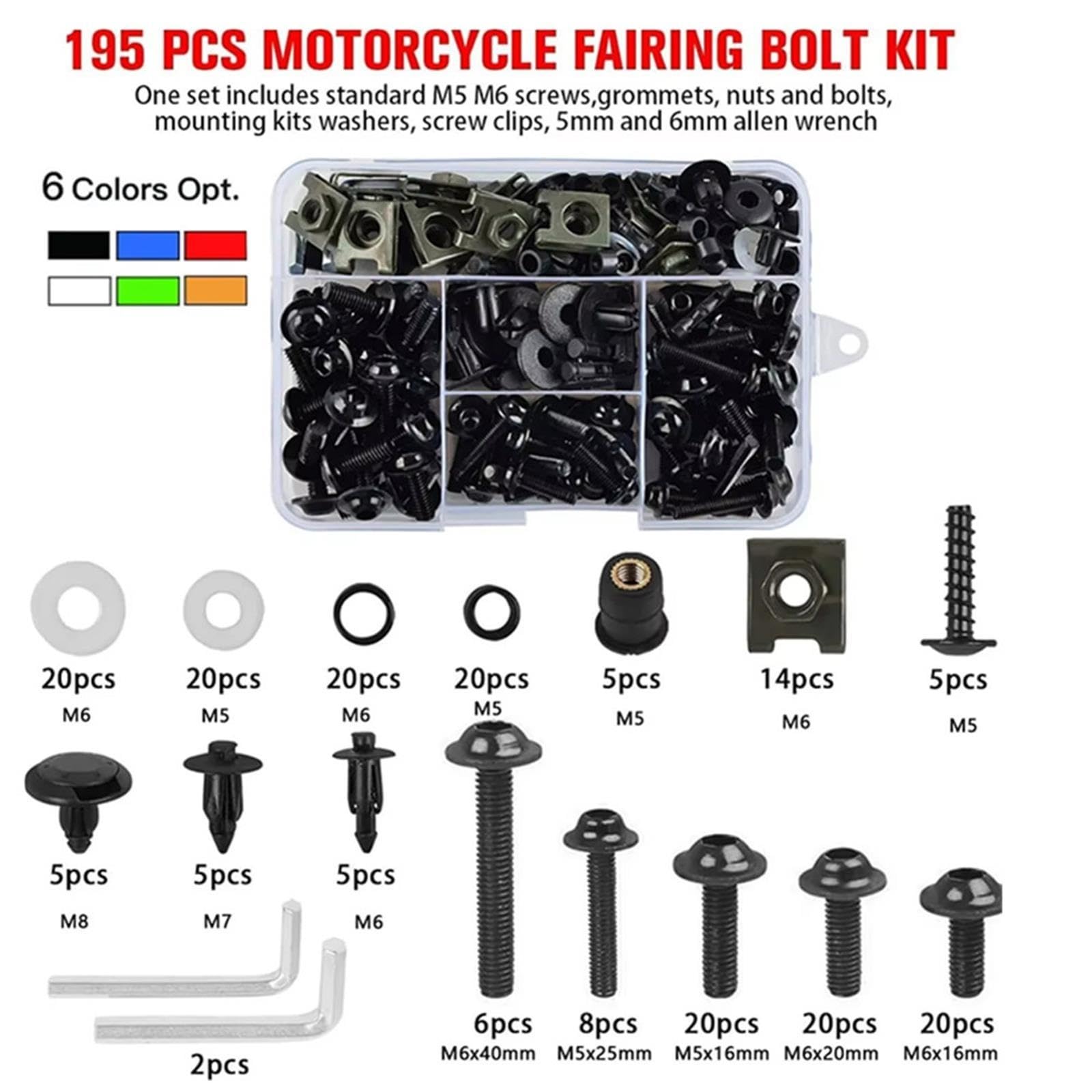 Befestigungsclips Und Schrauben Für Für K1200S