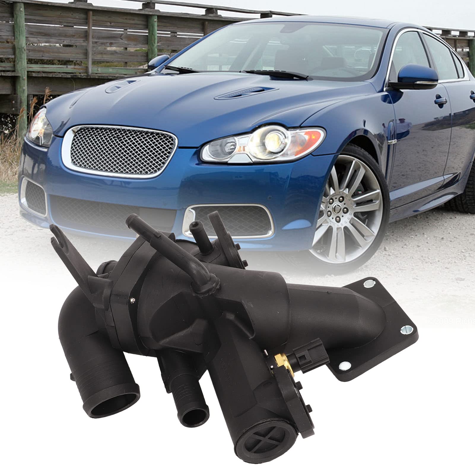 Thermostatgehäuse, AJ811793 Motorkühlmittel-Thermostatgehäuse  