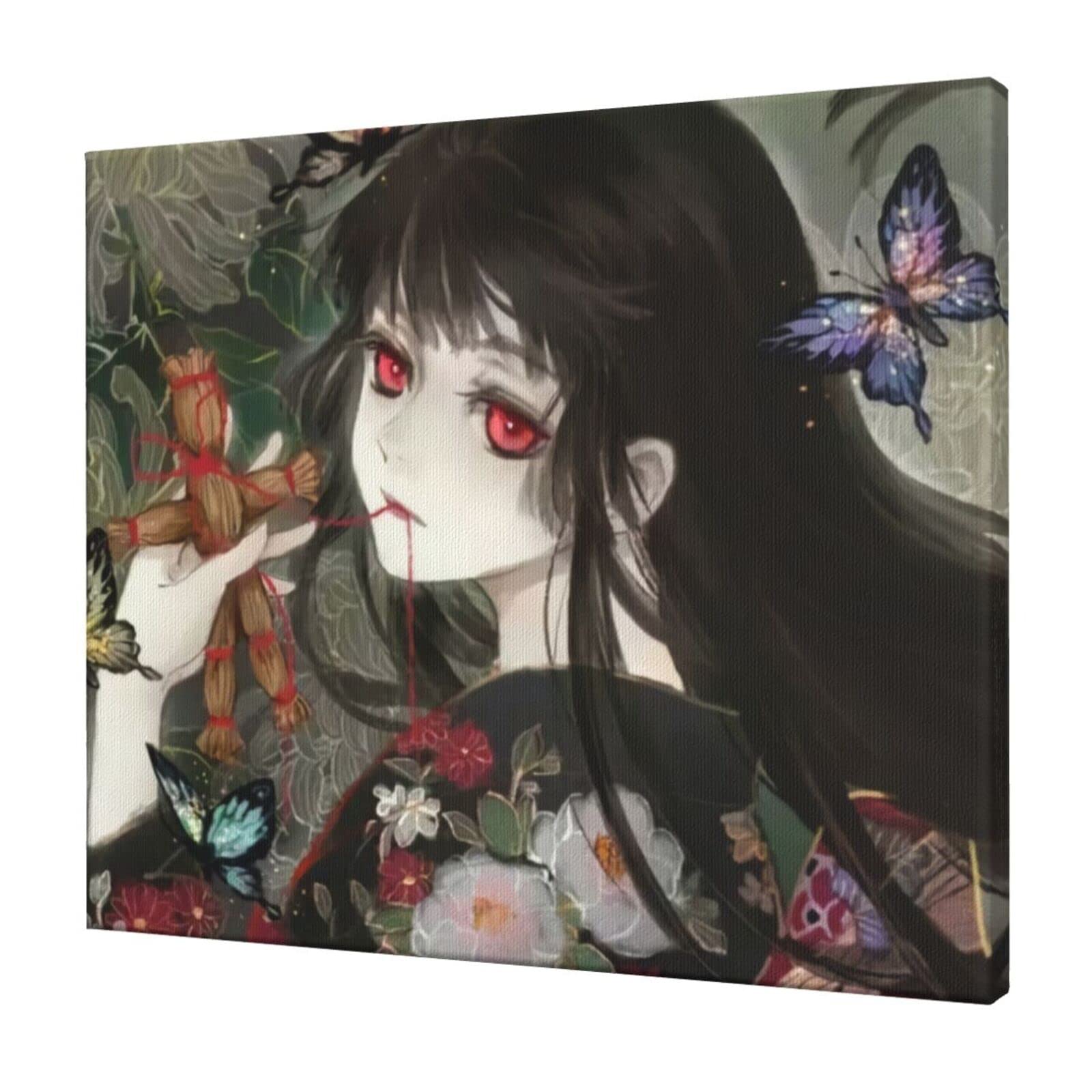 Amazon.co.jp: 地獄少女02 アートパネル 飾り絵 ポスター 壁掛けアート