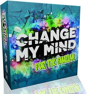 Change My Mind: for The Family – Standalone Family Friendly Edition - Hilarious Debate & Rank Game for Teens & Adults, Per...