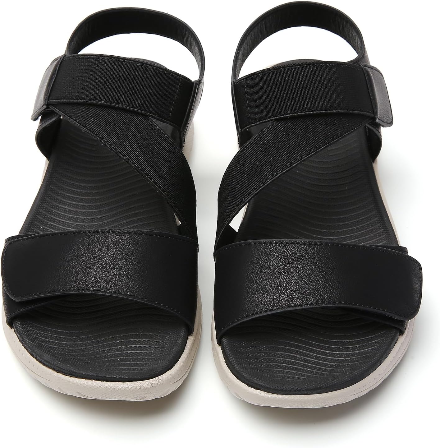 Tilocow Women Sandals Orthotic Comfortable Walking Sandals Summer Lightweight Athletic Outdoor Ankle Strap Shoes