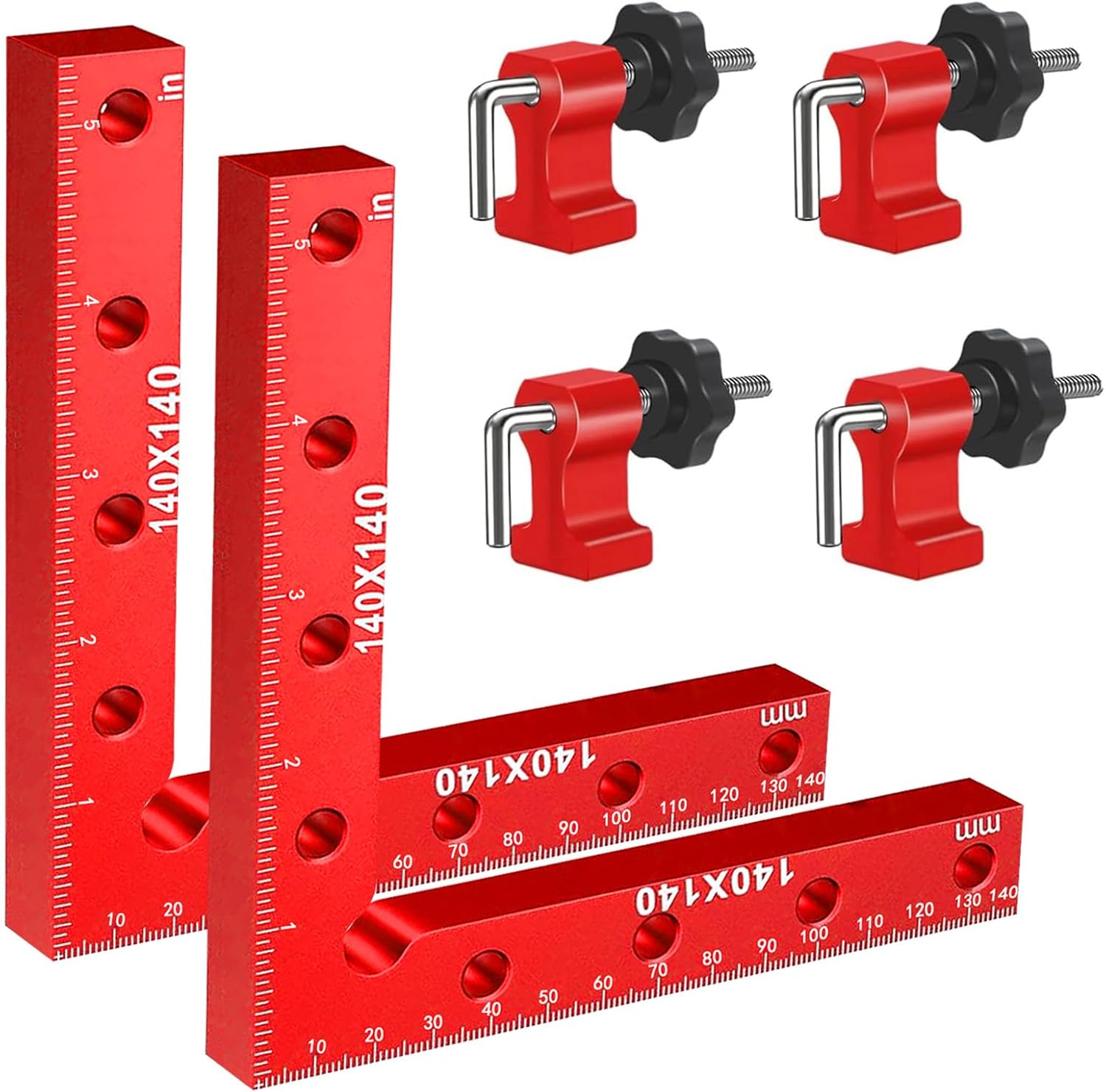 Avtytsda 90 Degree Right Angle Positioning Square Clamp, Professional