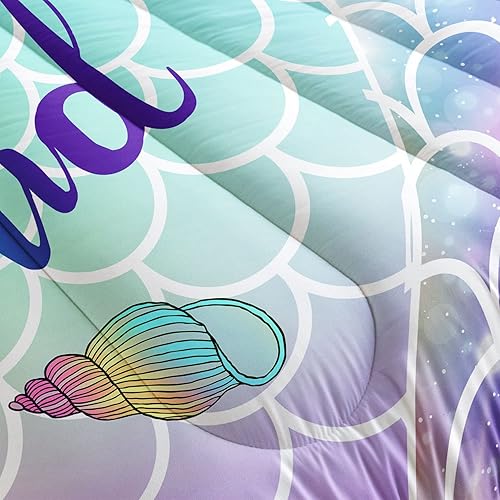 Miniatura 131 de Black Blue Butterfly Comforter Set for Girls Women,Boho Butterfly Sun and Moon Mandala Printed Bedding Set with 2 Pillowcases(Black Blue Twin)