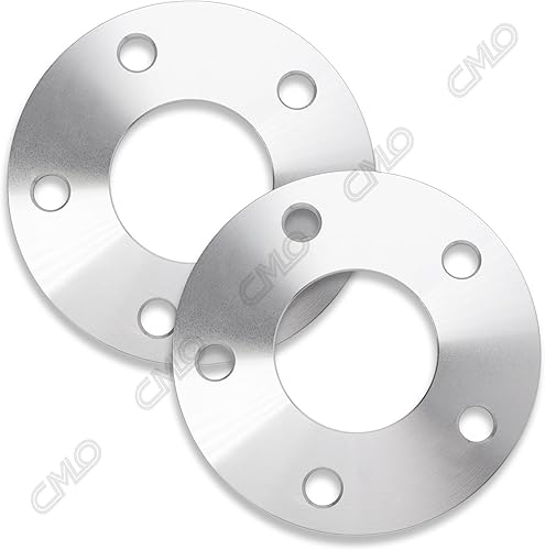 Miniatura 3 de Customadeonly Espaciadores de rueda centrales negros forjados de 5 x 5.5 (5 x 139.7) de 2 pulgadas (1.969 in)  2 piezas  Diámetro de 3.063 in