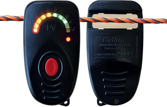 Electric Fence Line Tester | Electric Fence Voltage Tester | High Voltage Test Indicator For Electric Fencing.