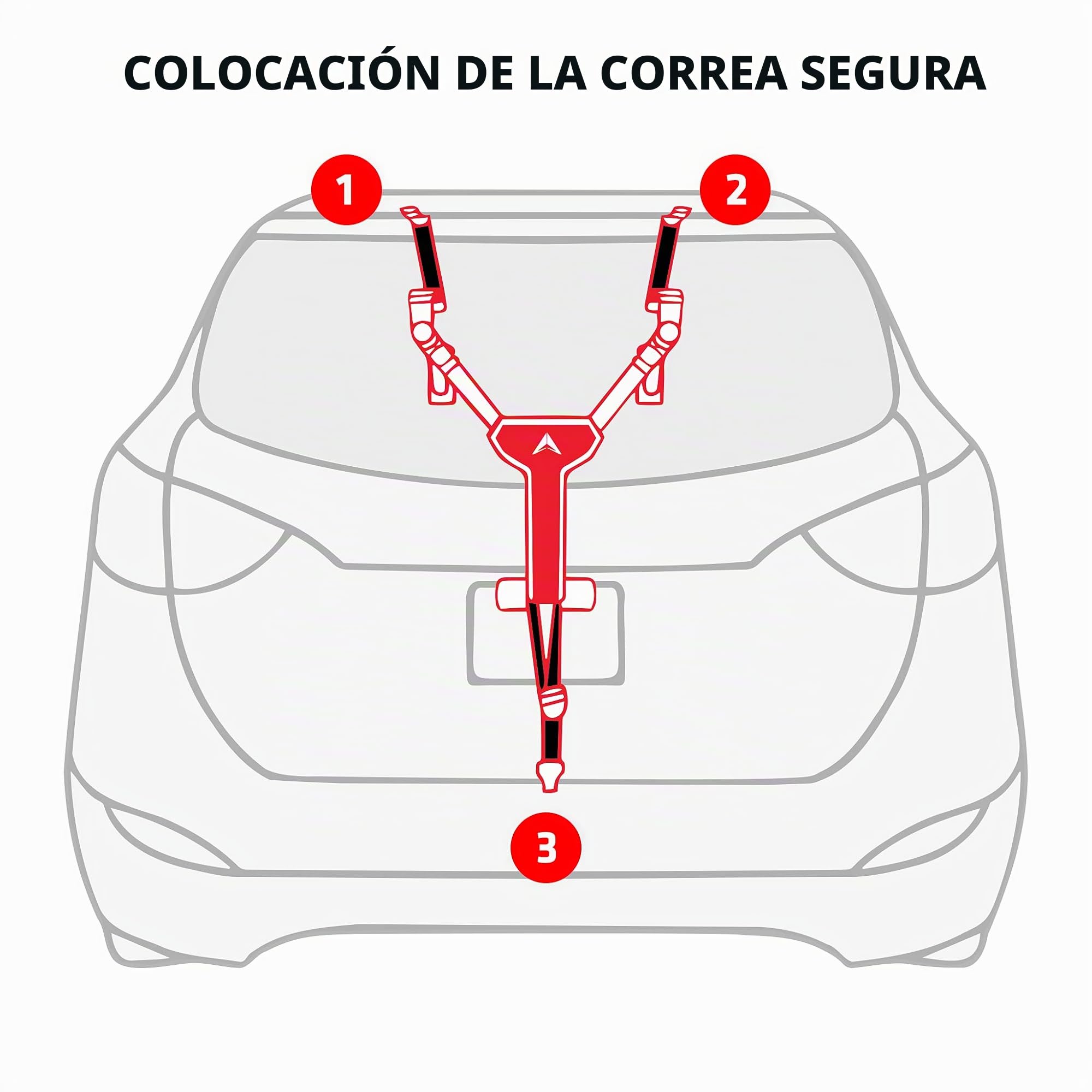 Estante de Bicicleta Ultra Compacto montado en el Tronco