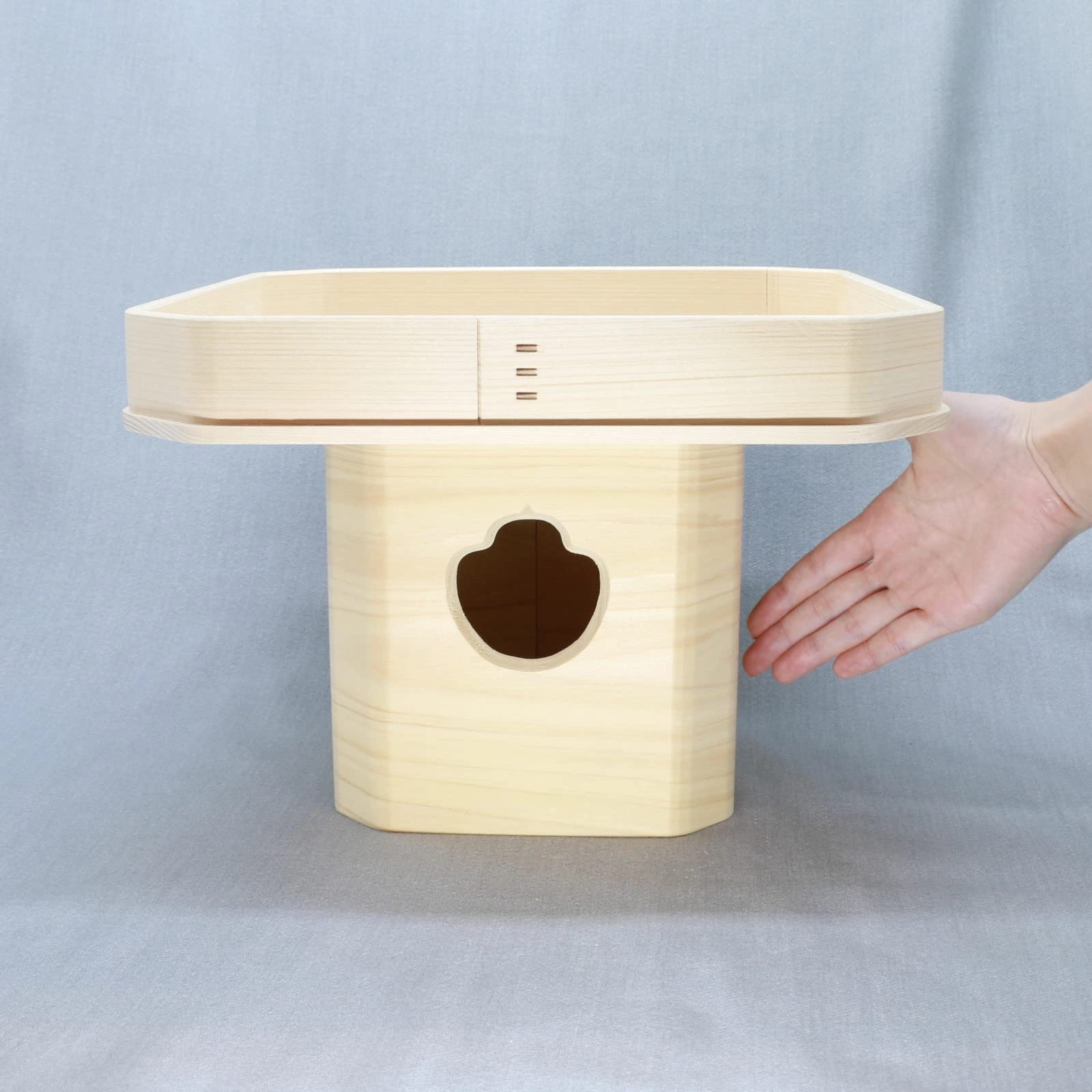 Amazon｜神棚の里 総吉野桧三宝 10号 神具 三宝｜神具セット