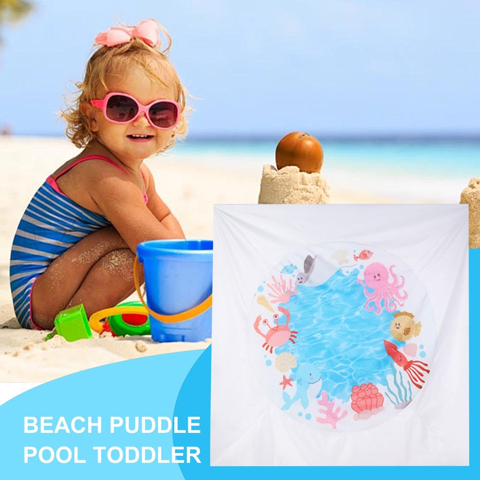 Basen Plażowy Piasekoodporny Plażowy 2 W 1